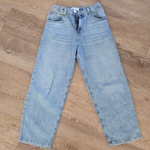Zara Kids Light Blue Baggy Fit Jeans